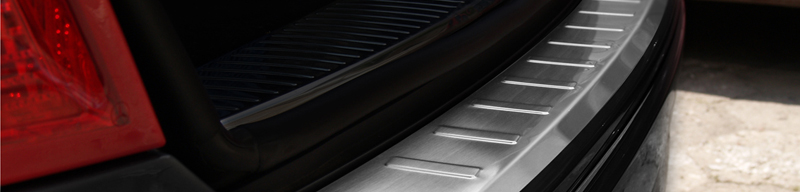 RVS Achterbumperprotector Mercedes C-Klasse W204 07-11