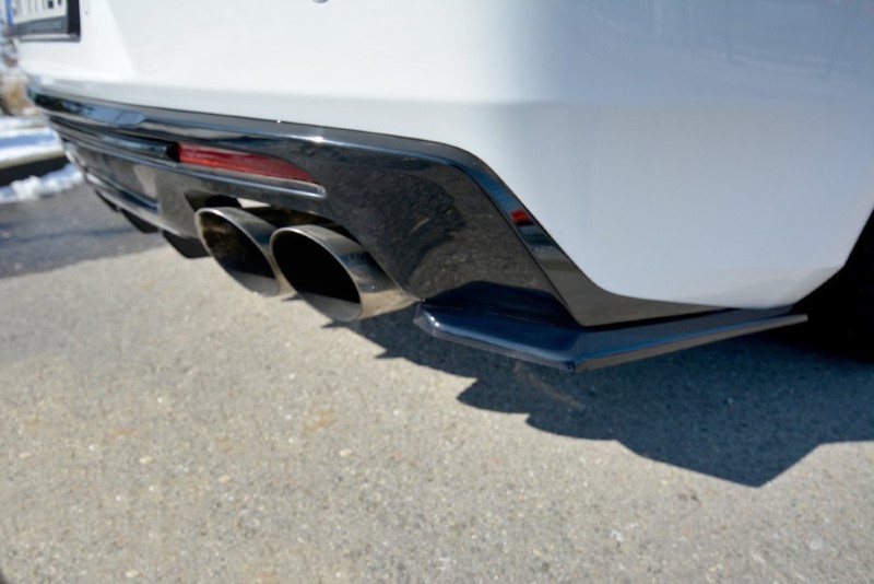 Achterzij Spoilers Camaro 6de-Gen. Phase-I 2SS Coupe Glanzend Zwart