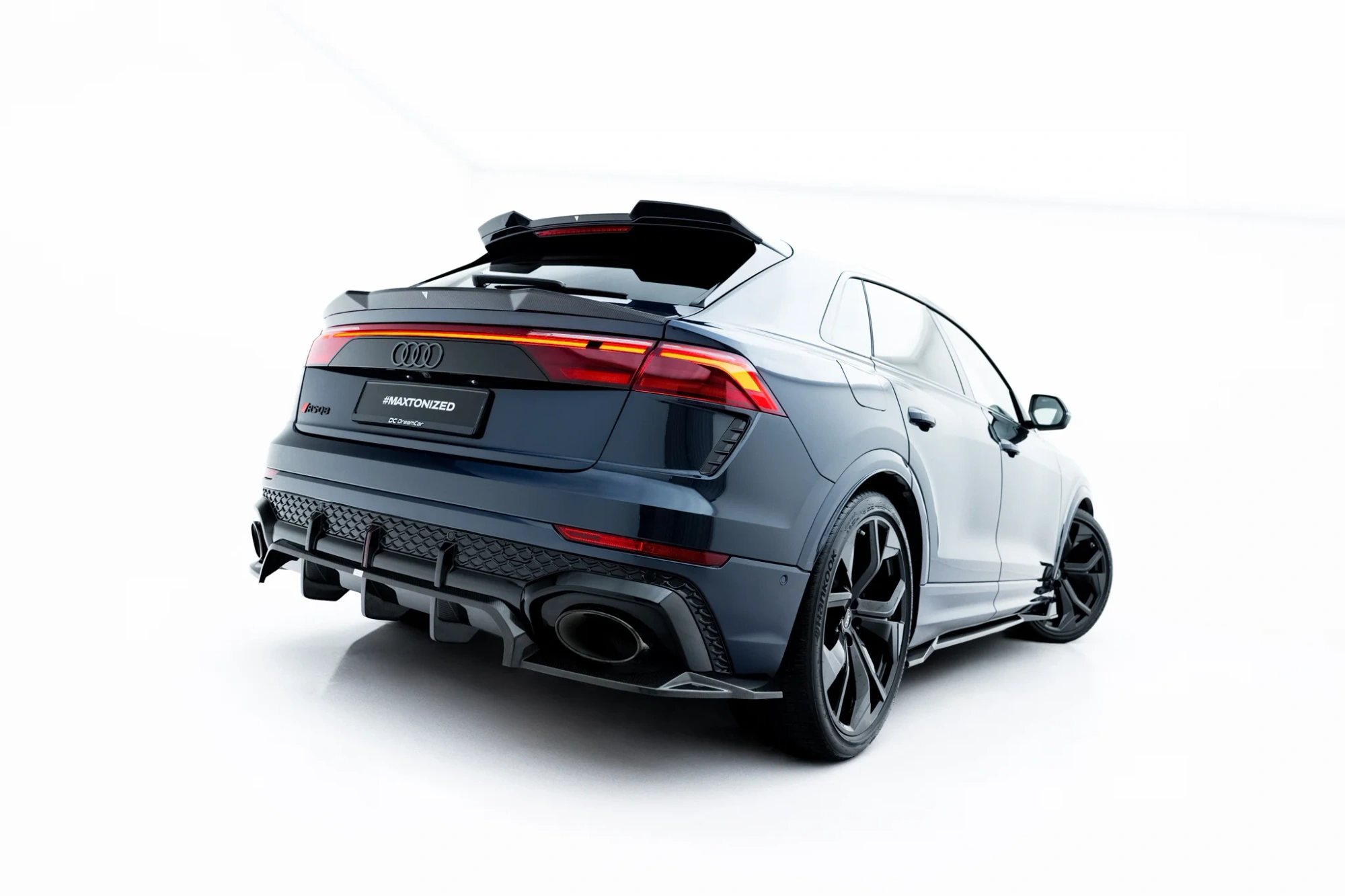 Diffuser Audi RSQ8 Mk1 Facelift – Maxton Prepreg Carbon Fiber Rear Splitter