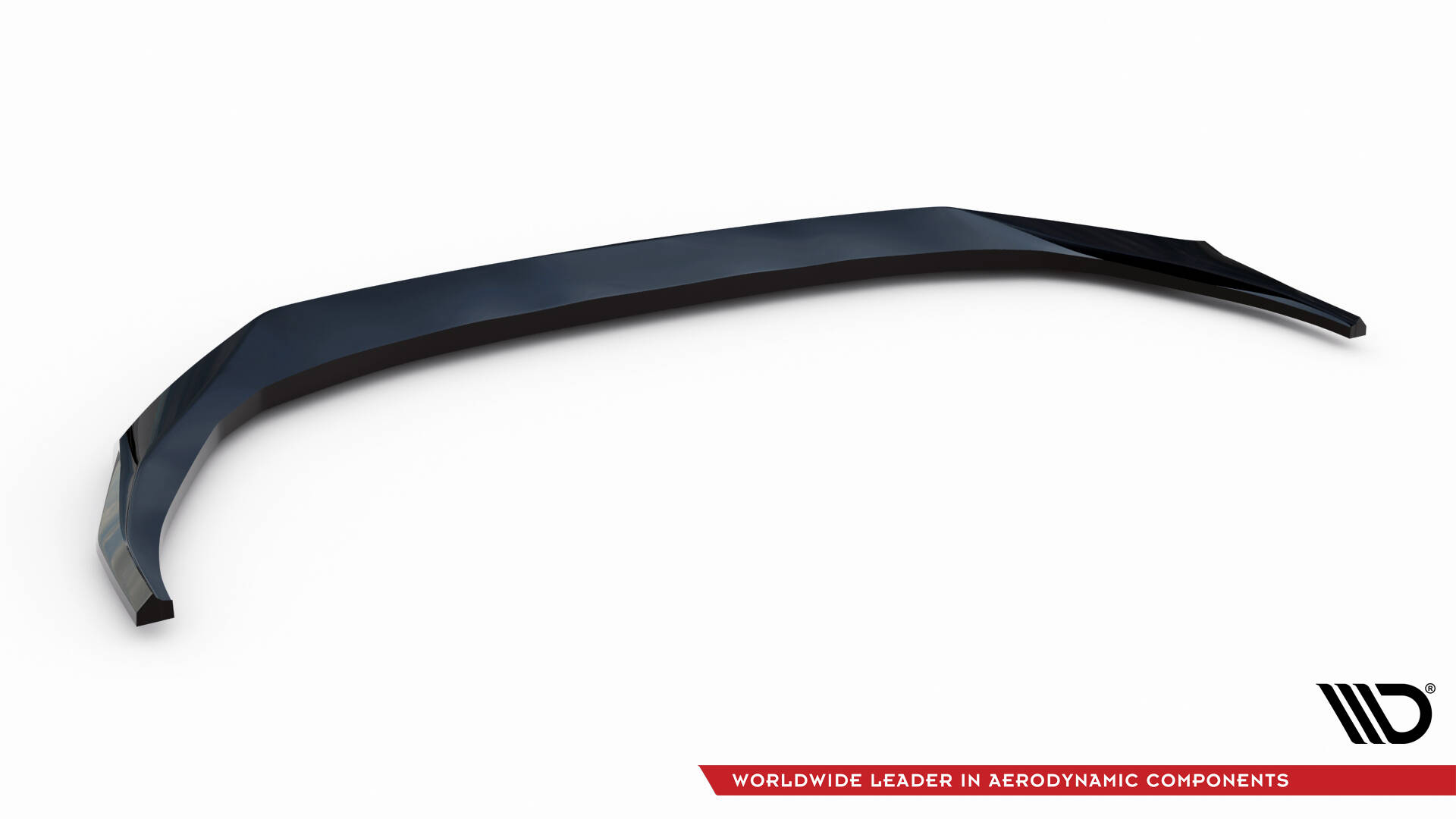 Voorspoiler V.2 Audi S3 / A3 S-line 8Y Facelift Maxton Glanzend zwart