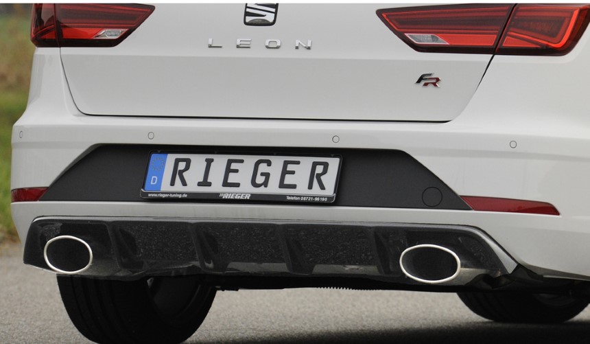 Uitlaatsysteem Seat Leon FR (5F) 2.0L TDI Rieger