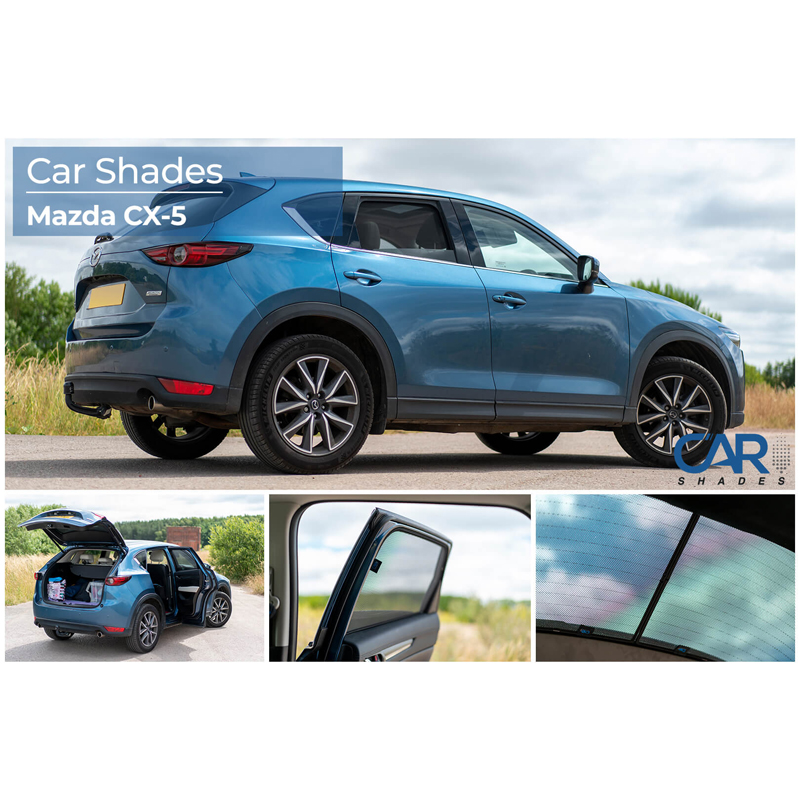 Set Car Shades  Mazda CX5 2017- (6-delig)