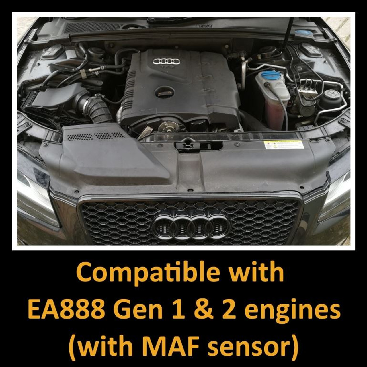 Cold Air Intake Audi A4/A5 B8 1.8 & 2.0 TFSI (Gen 1 + 2 EA888) – Met LMM-sensor - MST Performance