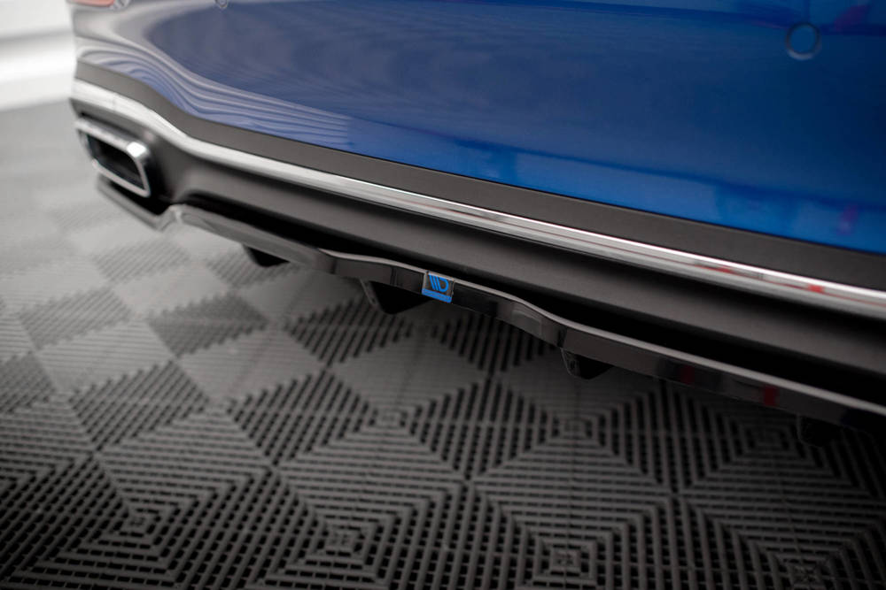 Diffuser Mercedes C Klasse W206 AMG Pakket Maxton Glans Zwart