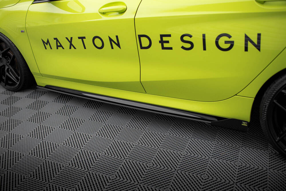 Zijskirts met Canards BMW 1 Serie M Pakket / M135i F40 Maxton Street Pro