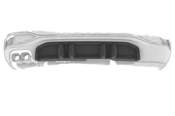 Diffuser Audi A5 (F5) Sportback