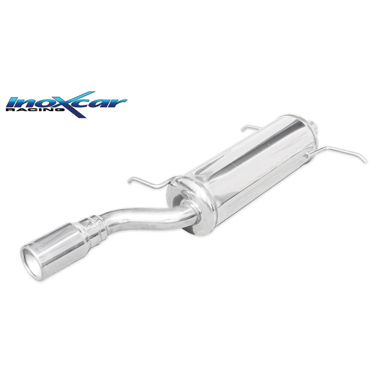 100% RVS Sportuitlaat  Volkswagen Golf I Cabrio 90/98/112pk -1984 1x80mm