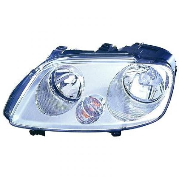 Koplamp links CADDY 04-10 H7+H1