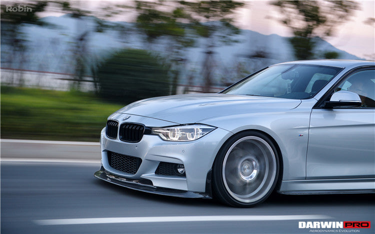 BMW 3 Series F30/F35 M-Tech GV Carbon Fiber Voorspoiler Caps 2011-2019