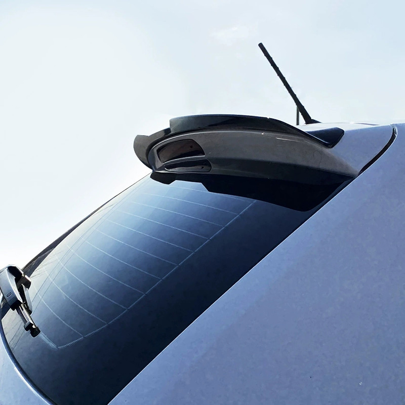 Dakspoiler (Spoiler Cap)  Volkswagen Polo VI (AW) 2017- (ABS Glanzend zwart)