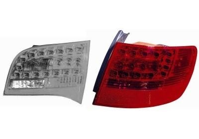 achterlicht, Avant, LED, buiten, incl fittingdeel, rechts Audi A