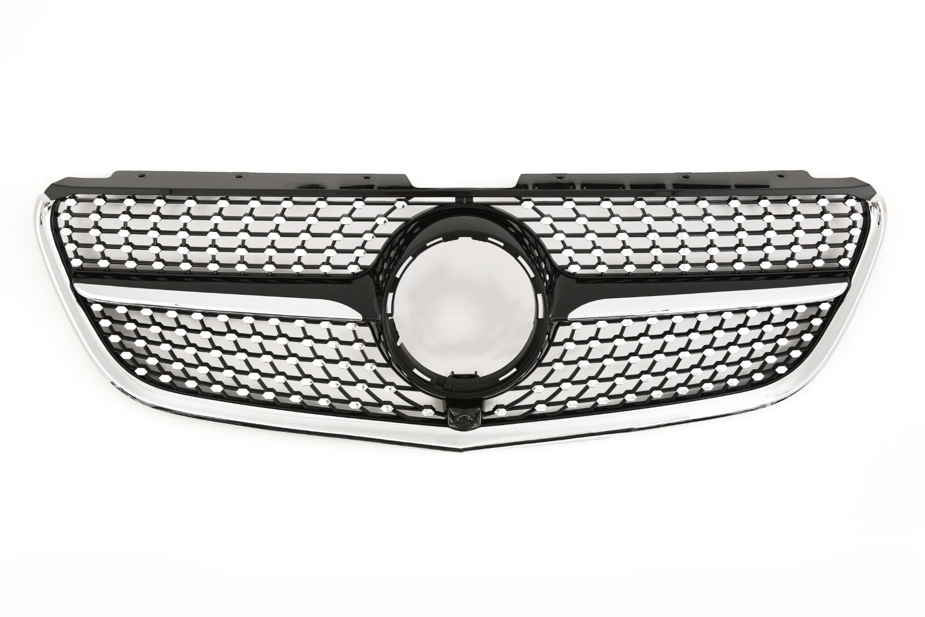 Grill Mercedes Vito W447 (2014-2018) Diamond Zwart/Chroom Camera