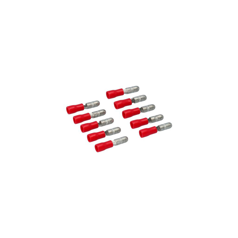 Carpoint Rondstekker 547 Rood Ø 4.0mm Blister 10-stuks