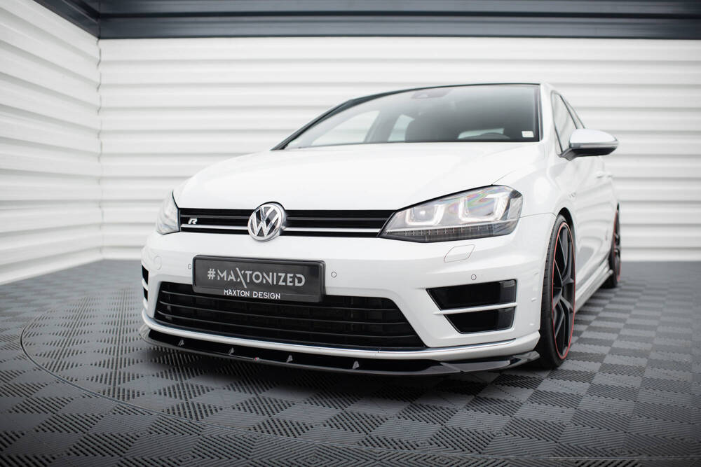 voorspoiler V.6 Volkswagen Golf R MK7