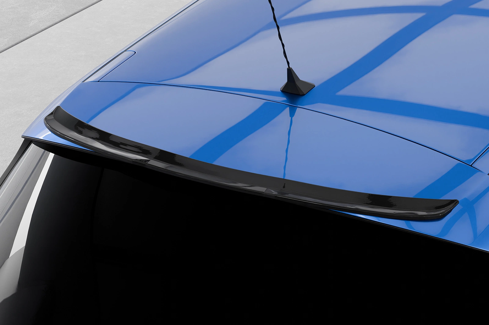 Achterspoiler Renault Zoe glans zwart – CSR Automotive