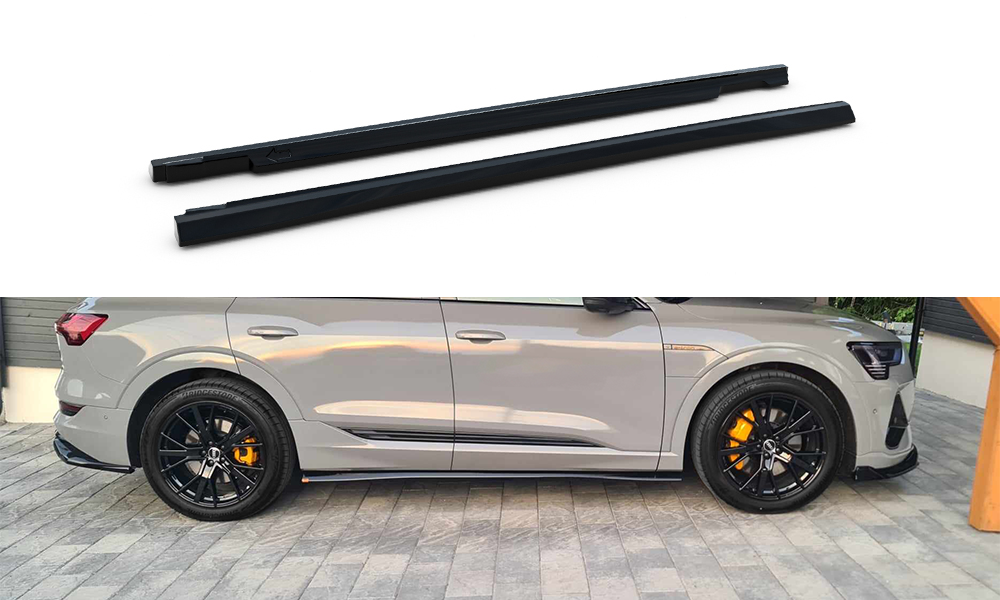 Zijskirts Diffusers Audi E-tron S-line