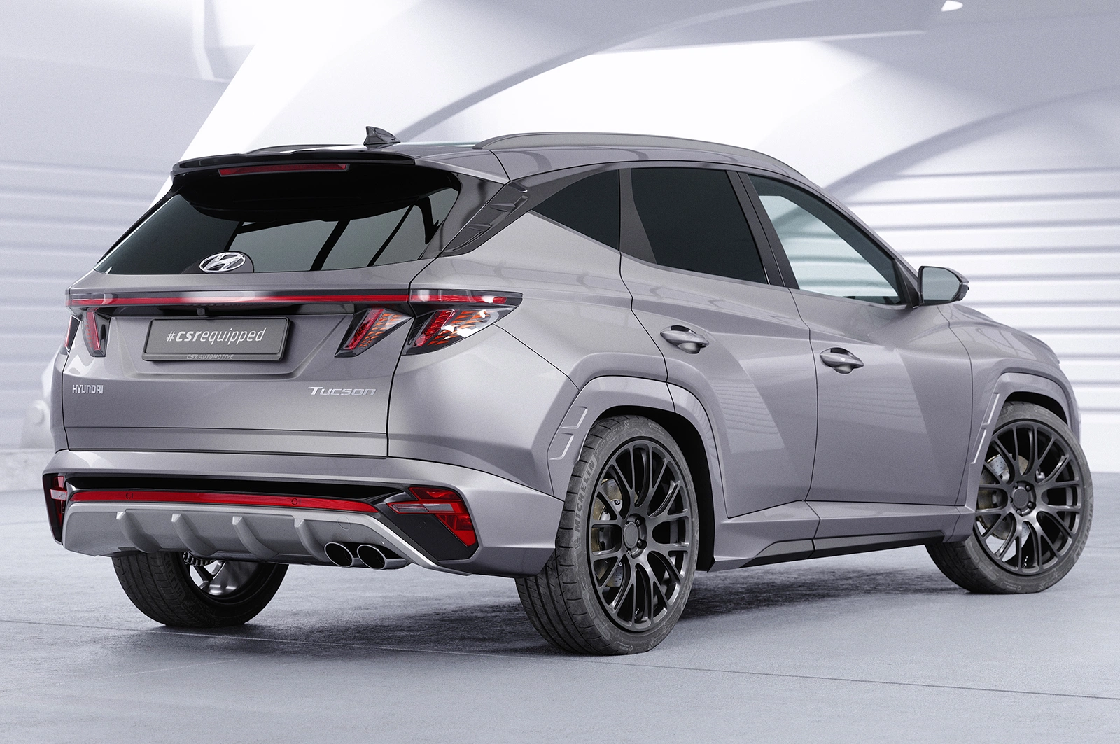 Achterspoiler Hyundai Tucson 4 (NX4) Glans Zwart (2020 - heden)