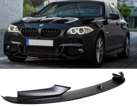 Voorspoiler Sport-Performance Zwart Matte BMW 5 Series F10 F11 met M-Package