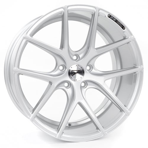 Z-Performance ZP.09 Nine Deep Concave 5x120 10x20 ET45 Zilver Ve