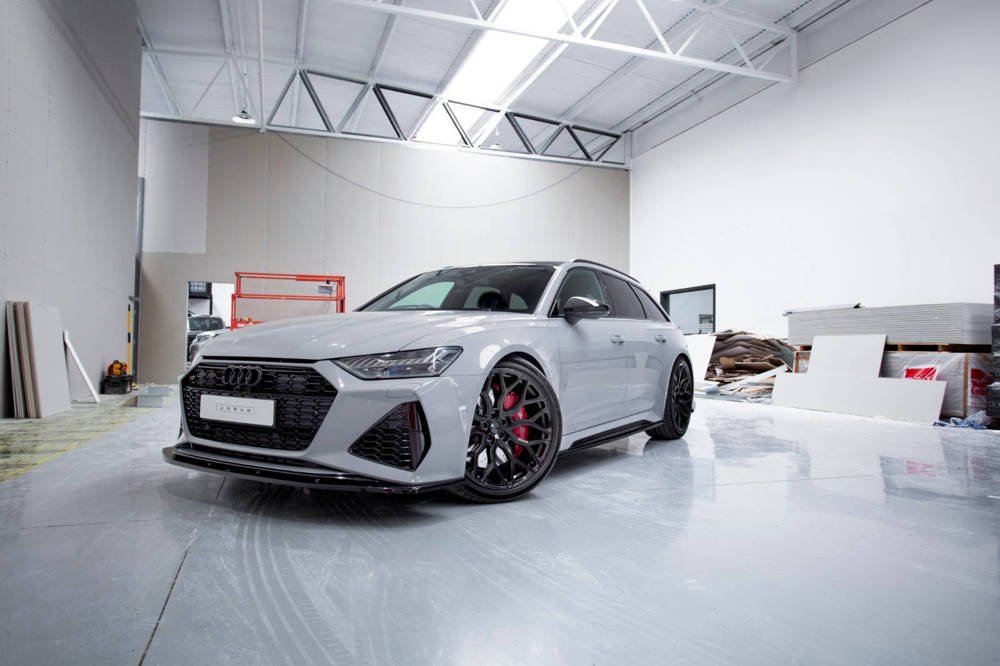Zijskirts V.2 Audi RS6 / RS7 C8 Maxton Glanzend Zwart