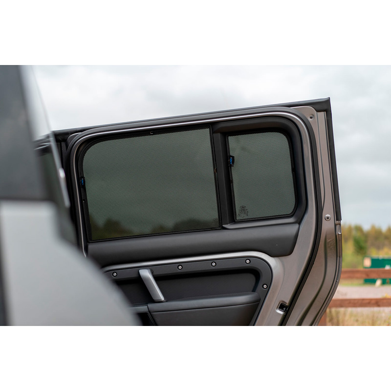 Set Car Shades (achterportieren)  Land Rover Defender D110 5-deurs 2020- (4-delig)