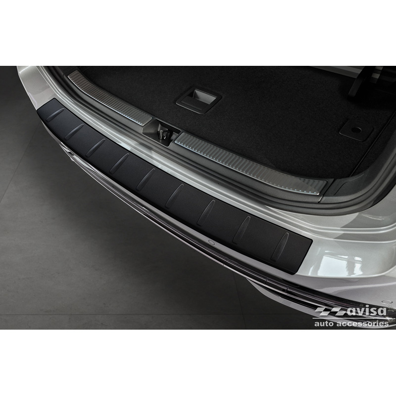 Matzwart RVS Achterbumperprotector  Volkswagen Passat Variant (CJ5) 2023- 'Ribs'