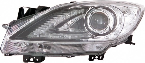 XENON Koplamp.rechts MAZDA 3 09->> ZONDER BOCHTVERLICHTING