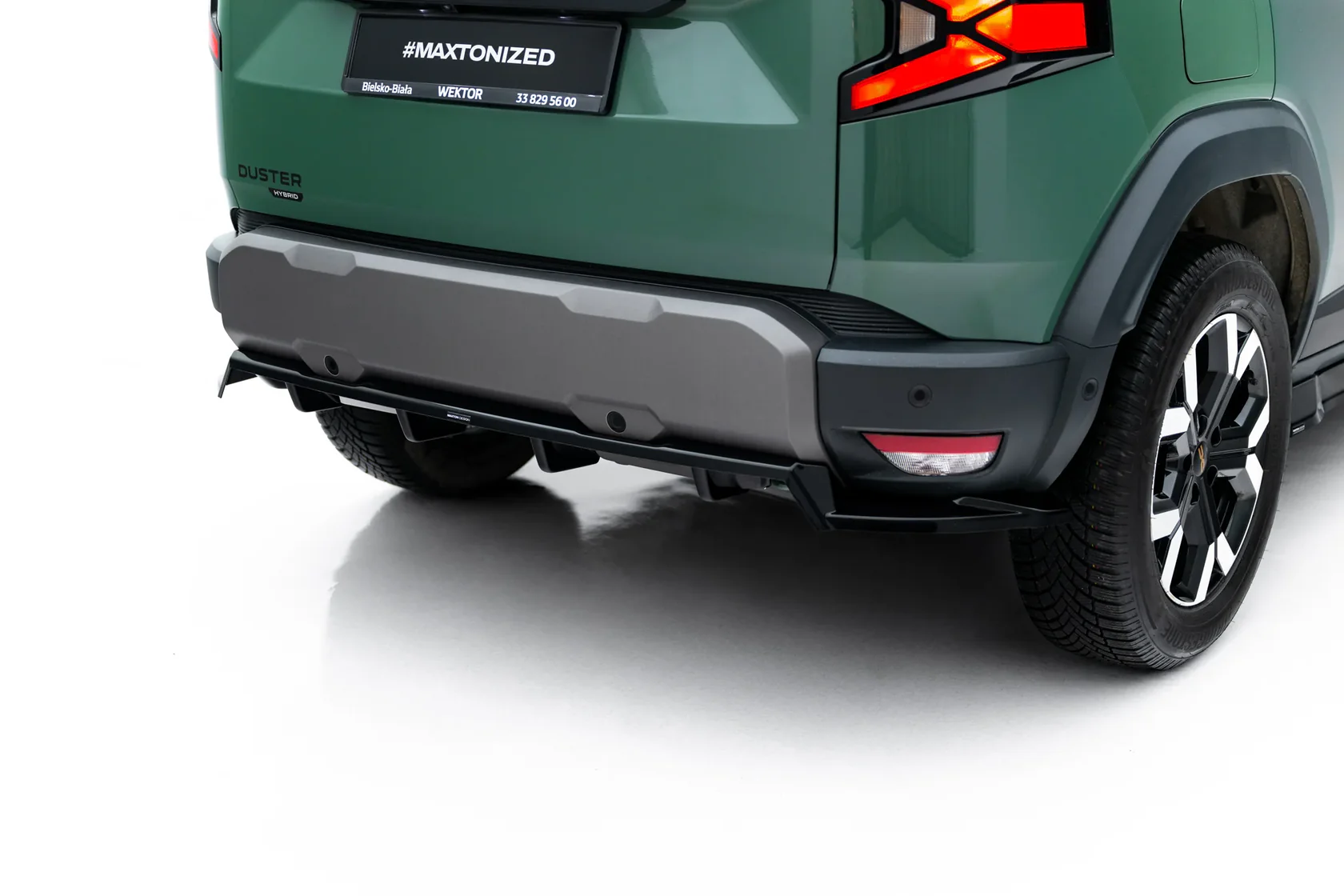 Voorbumperzijde Dacia DUSTER;