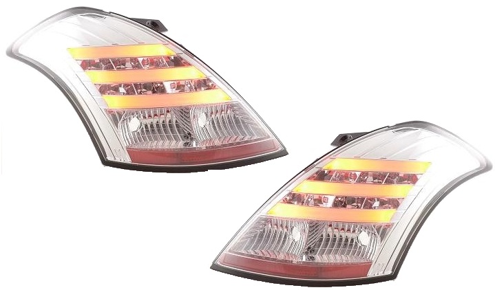 Taillights Suzuki Swift with Lightbar and LED 11- chome