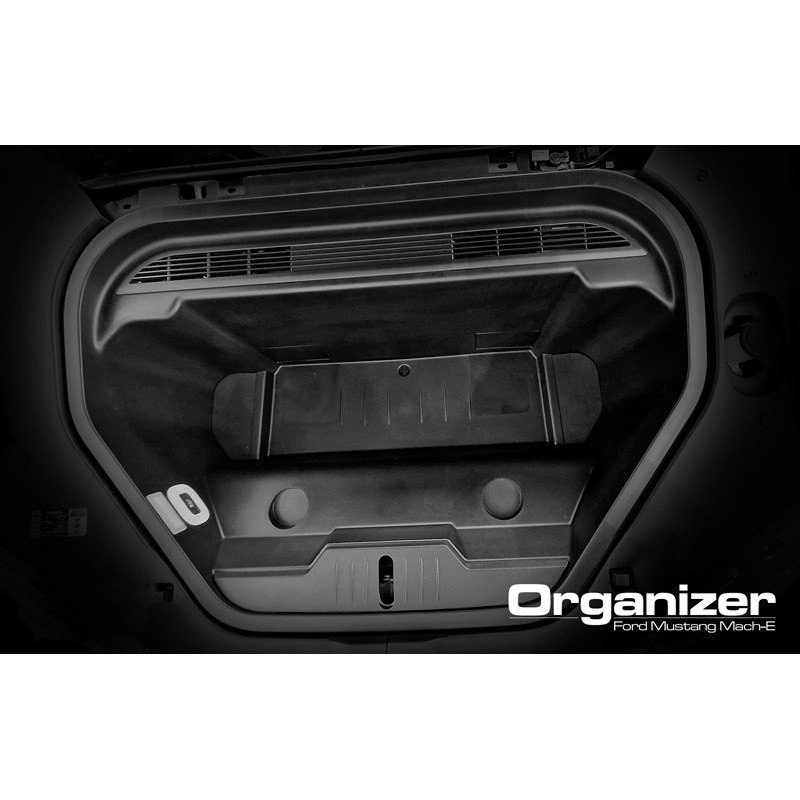 Voorste Kofferbakorganizer (Frunk) 'Anti-slip'  Ford Mustang Mach-E 2020-
