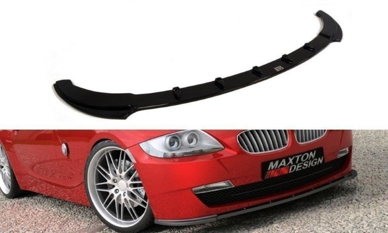 Voorspoiler BMW Z4 E85 / E86 (Facelift model) Glanzend Zwart