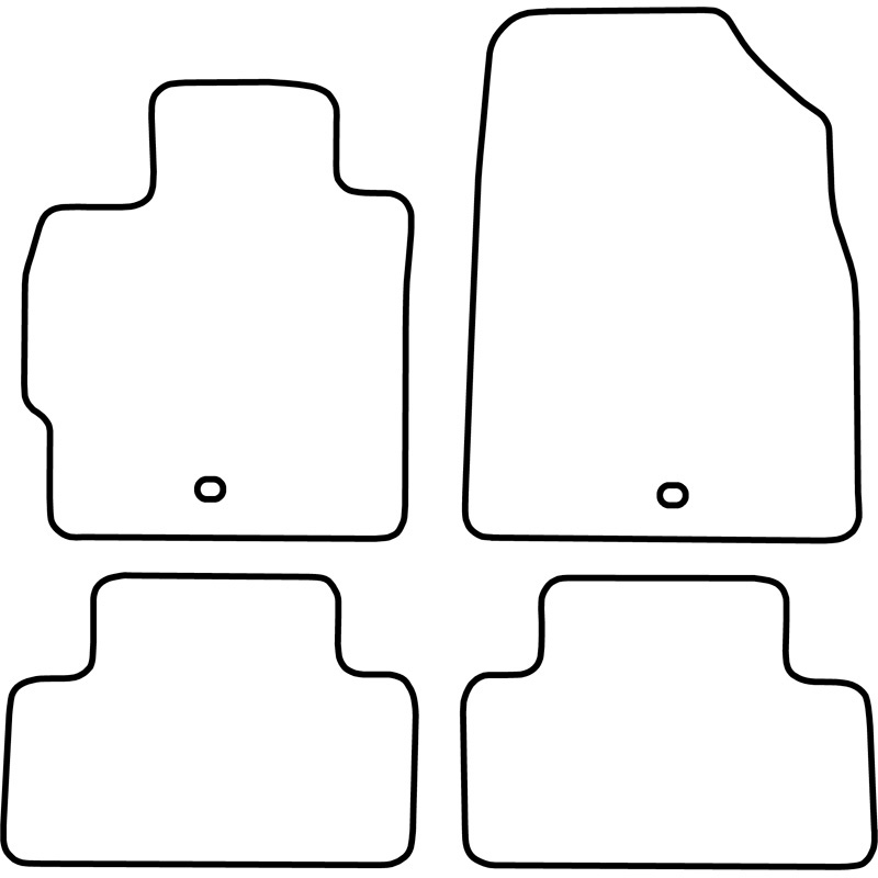 Automatten  Mazda CX-7 2007-