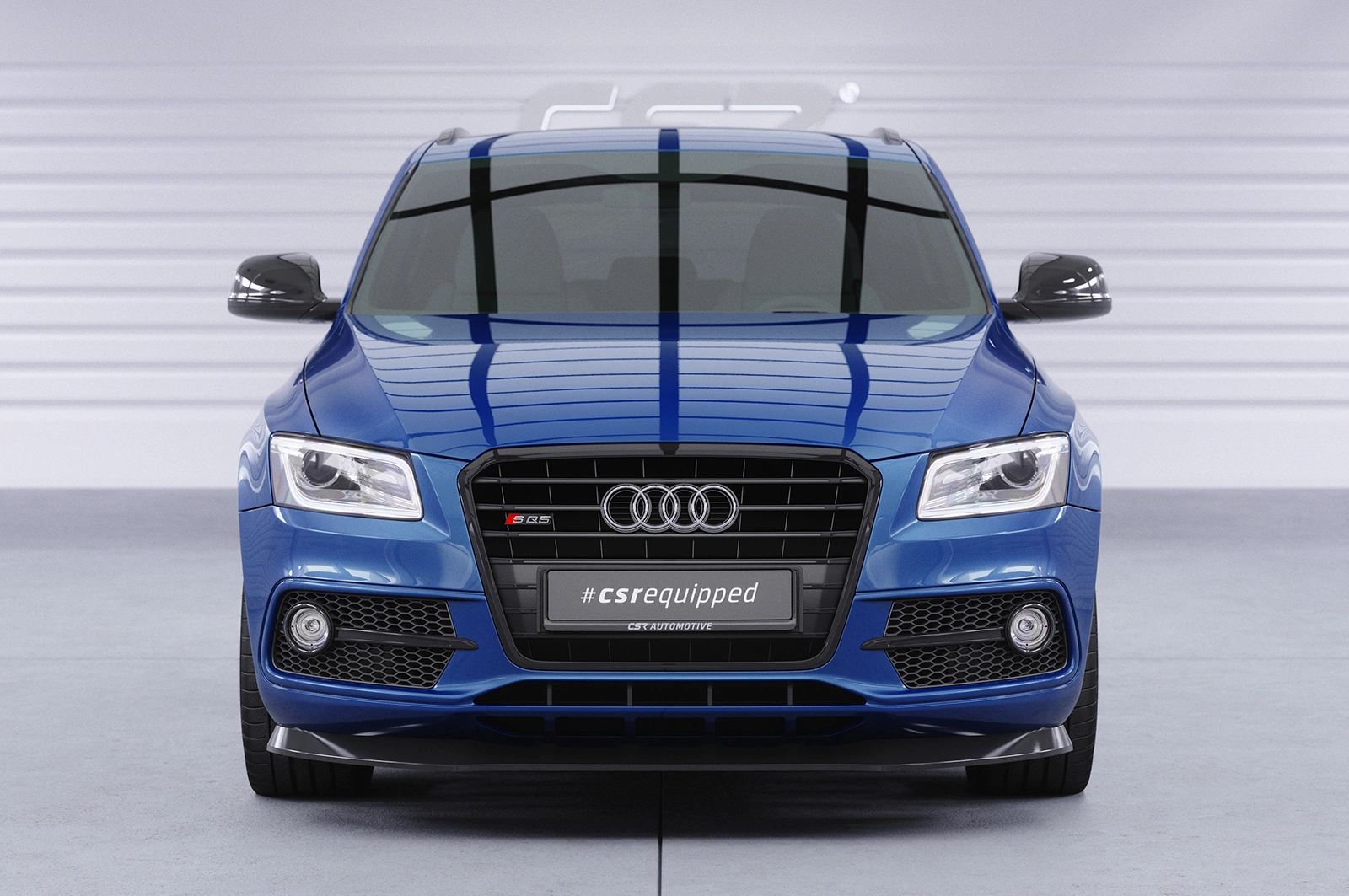 Voorspoiler Audi SQ5 (8R) glans zwart – 2013–2017