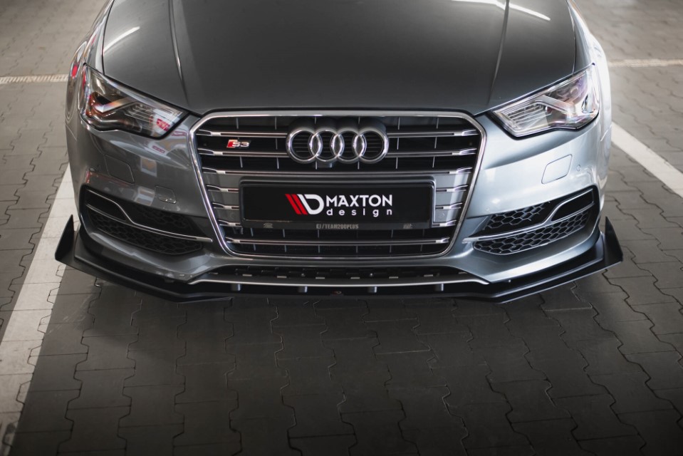 Voorspoiler Audi A3 S-line / S3 8V Sedan Maxton Flaps