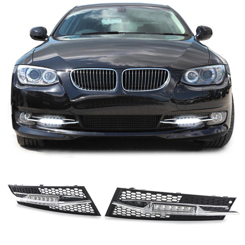 Foglights set BMW E92/93 06-09 clear/chrome
