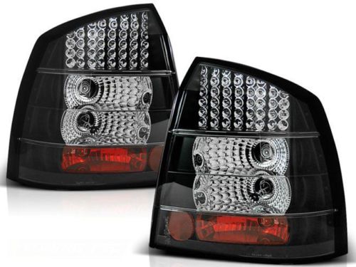 Luces traseras Opel Astra G LED cristal negro