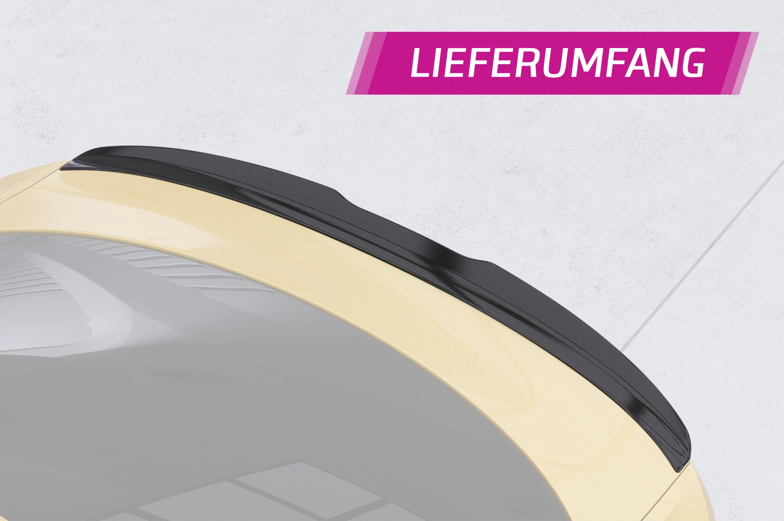 Achterspoiler VW Arteon Glans Zwart – CSR Automotive – vanaf 2017