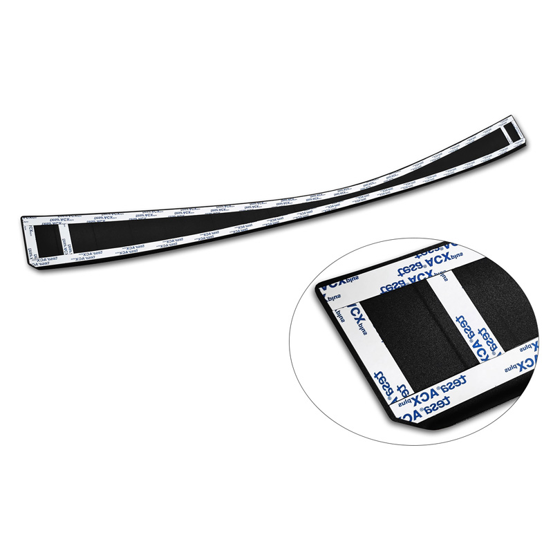 Matzwart RVS Achterbumperprotector  Toyota Corolla XII Combi 2019- (incl. GR Sport) & Suzuki Swace Combi 2020- 'Ribs'