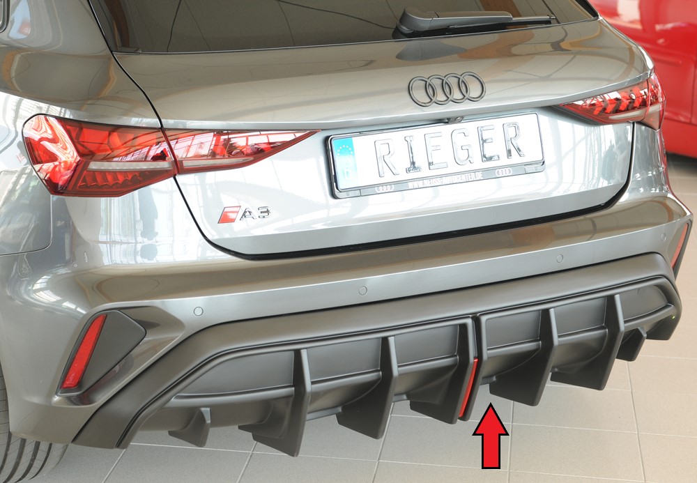 Achterdiffuser Audi A3 (GY) – 06.24-