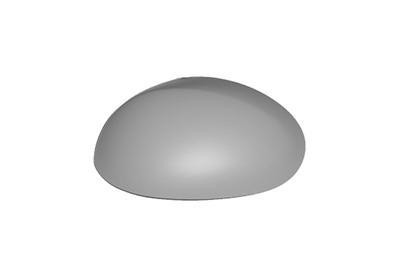 spiegelkapje, in primer, links Peugeot 107, 2005-2012