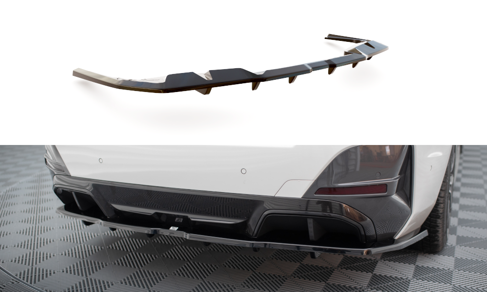 Diffuser V.1 BMW i4 G26 M Pakket Maxton Glans Zwart