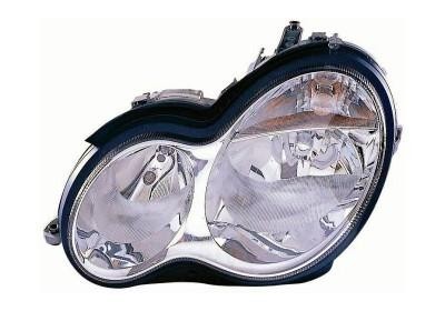 koplamp, Bosch, H7+H7, pneum verstelb, links, 03/2004-Mercedes C