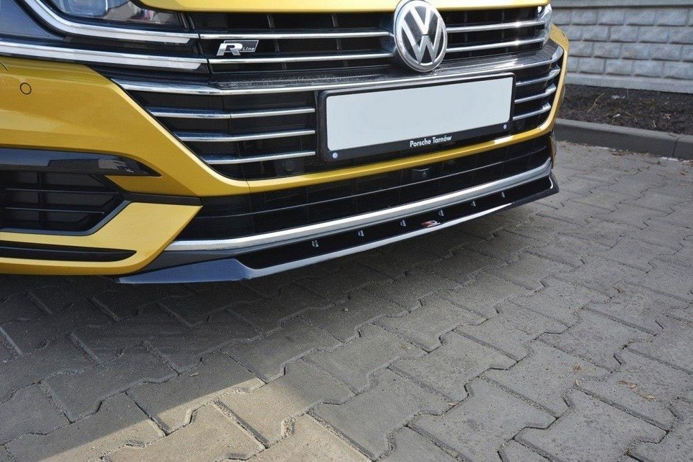 Voorspoiler V.2 Volkswagen Arteon Maxton Glans Zwart