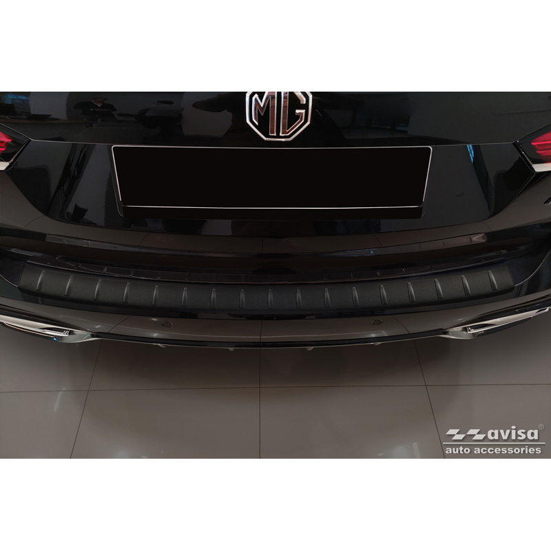 Matzwart RVS Achterbumperprotector  MG (E)HS Facelift 2020-2023 & Facelift 2023-2024 'Ribs'