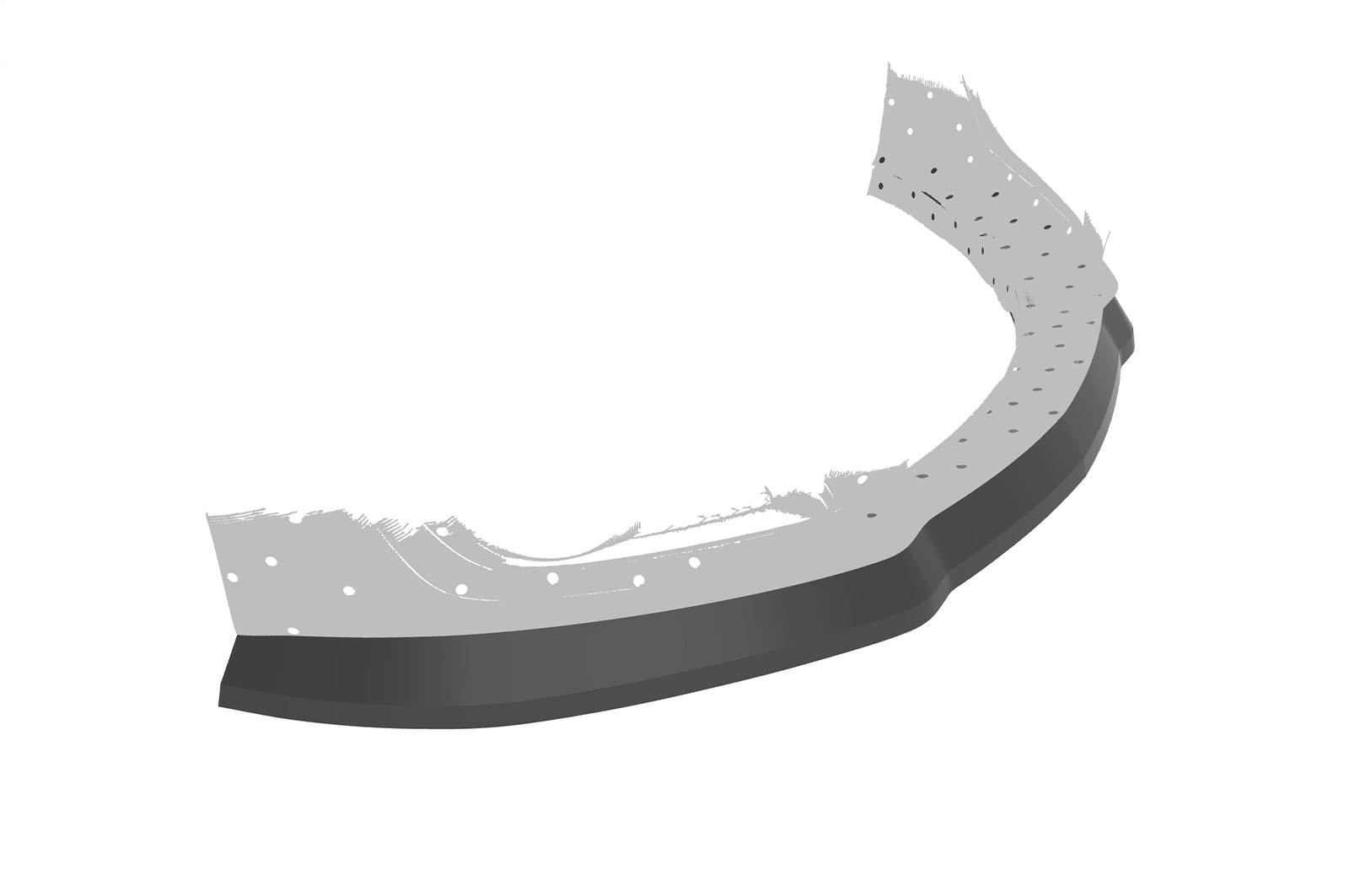Voorspoiler Opel Insignia A Glans Zwart – 06/2013–2017