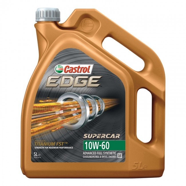 Castrol Motorolie Edge 10W-60 5-liter Supercar WG