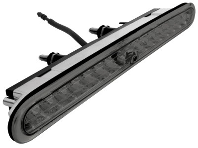 3e luz de freno Peugeot 206 LED con 14 leds negro-cromo