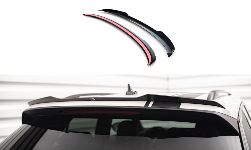 Spoiler Volkswagen T-Roc R FL Maxton Glans Zwart