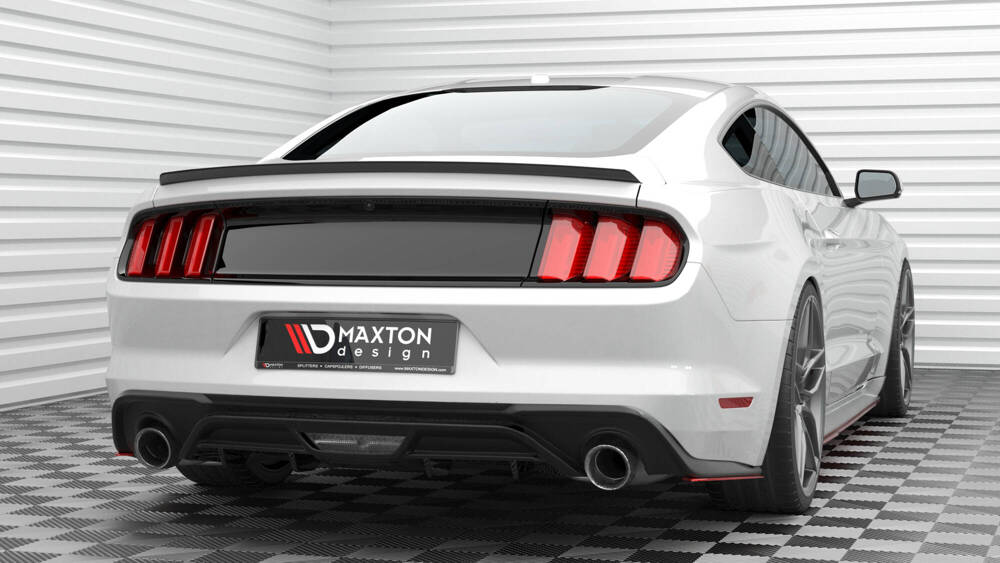 Zij Diffusors Ford Mustang Mk. 6 Facelift Glanzend Rood