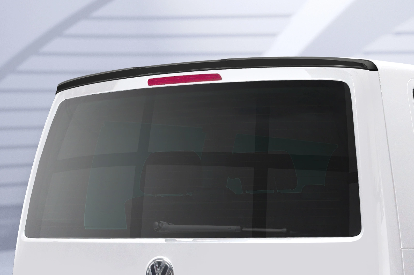 Achterspoiler VW T6 / T6.1 glans zwart 2015–